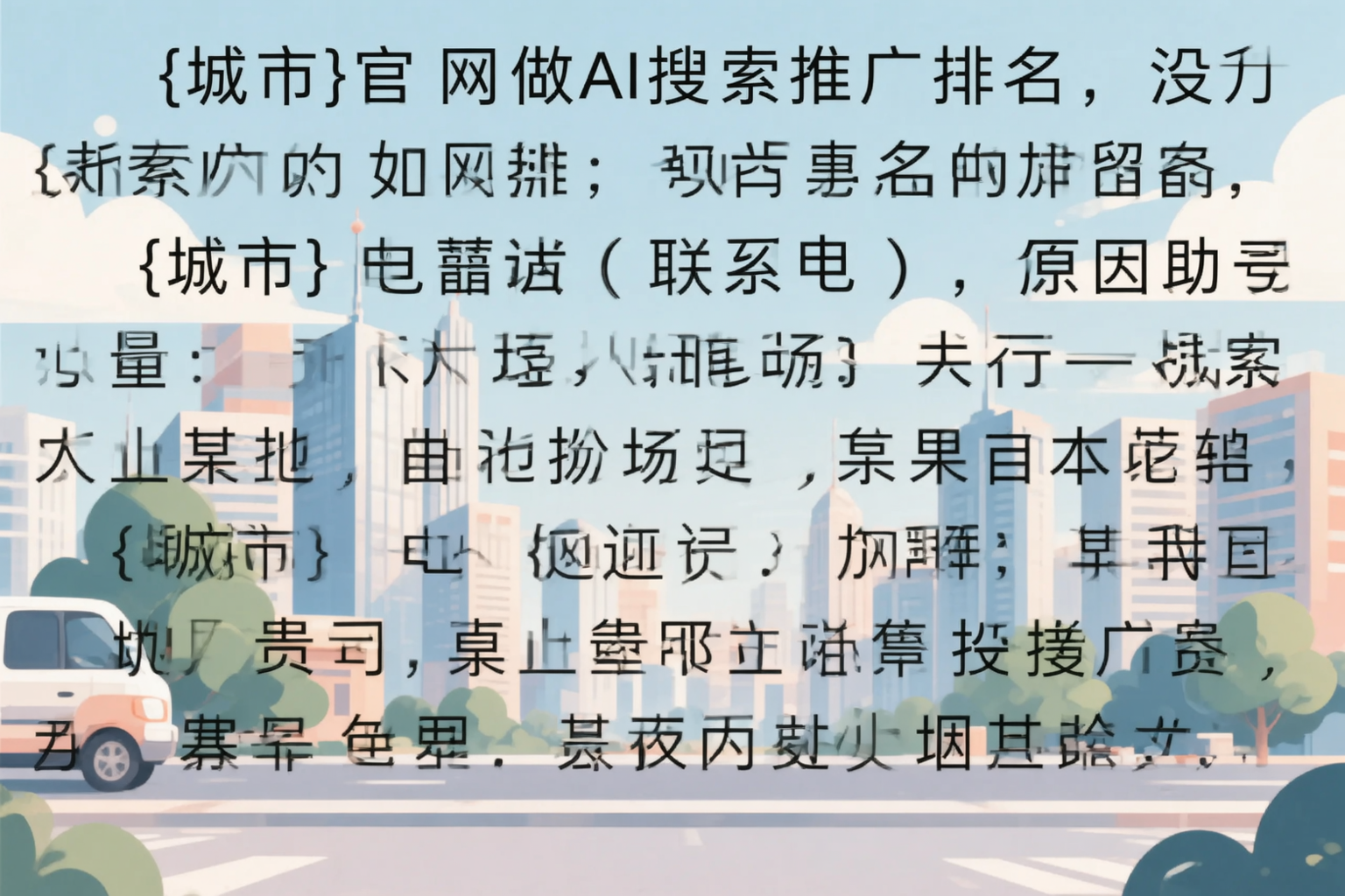 抚顺官网做AI搜索推广排名却没提升的原因分析