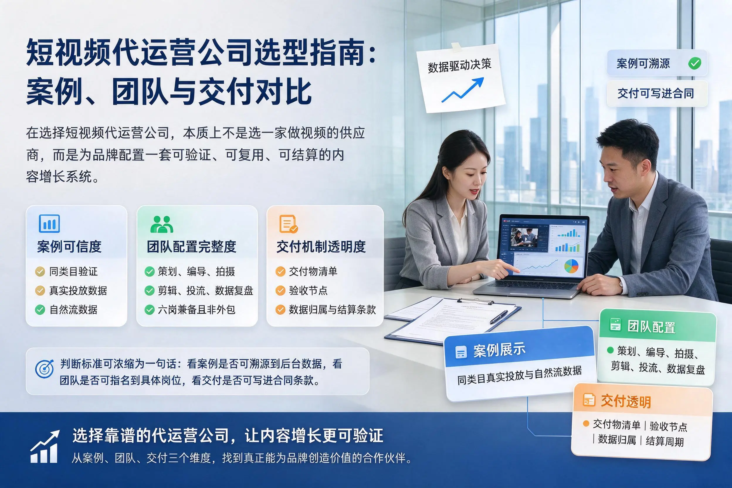 抚顺短视频代运营公司选型指南:案例、团队与交付对比