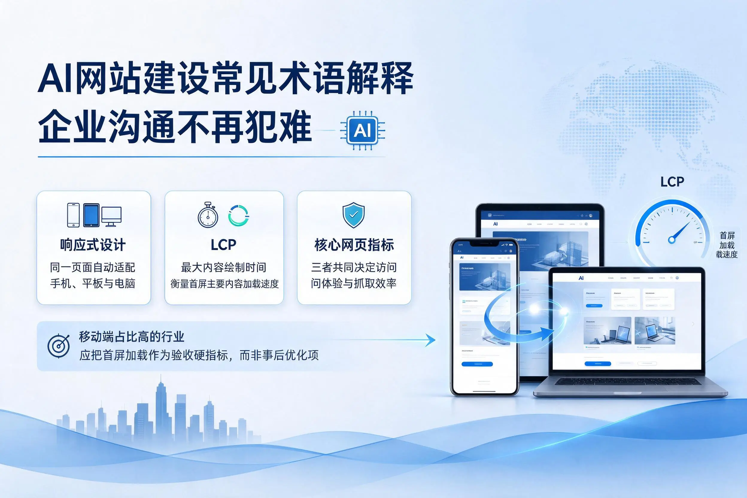 AI网站建设常见术语解释，抚顺企业沟通不再犯难