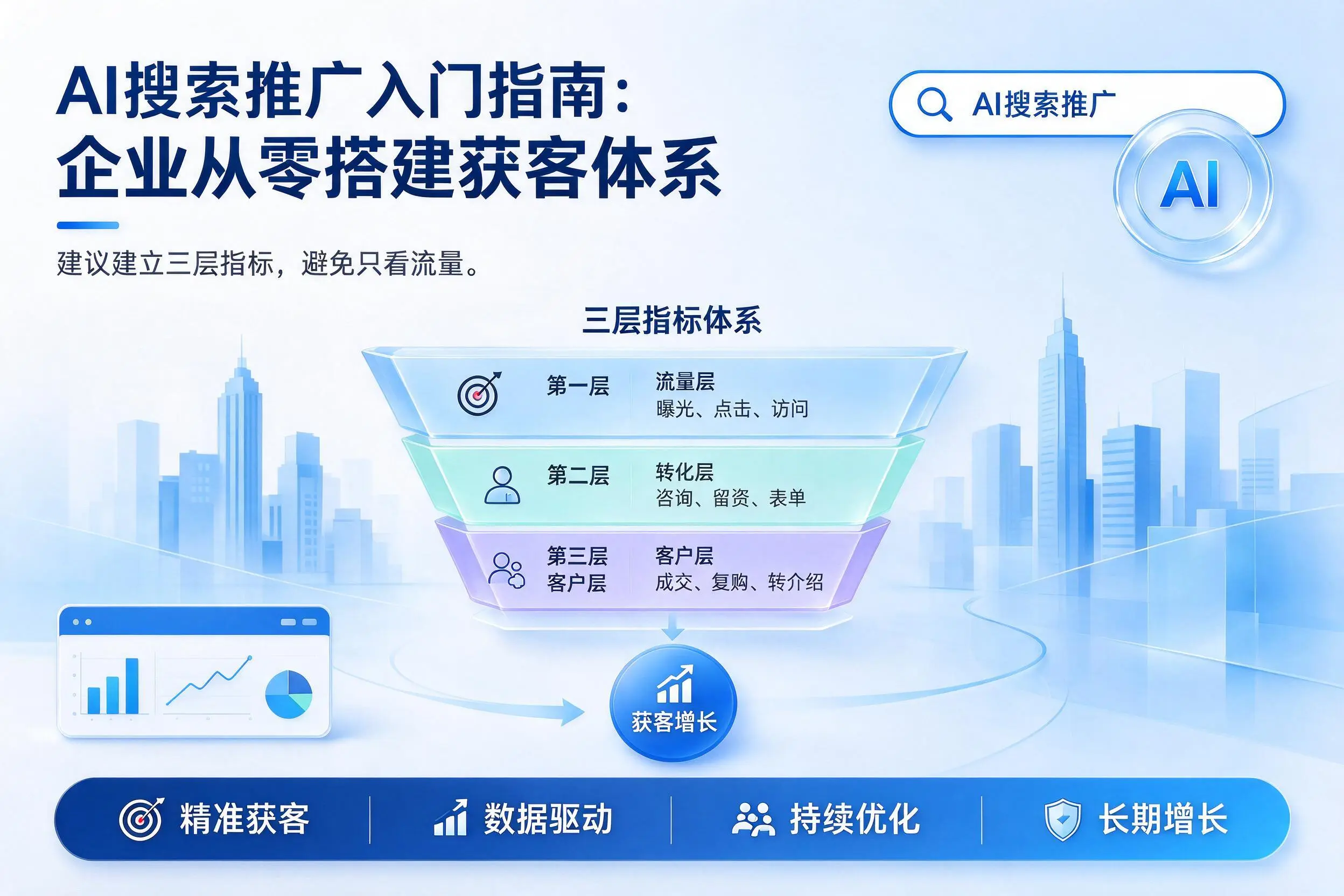 AI搜索推广入门指南:抚顺企业从零搭建获客体系