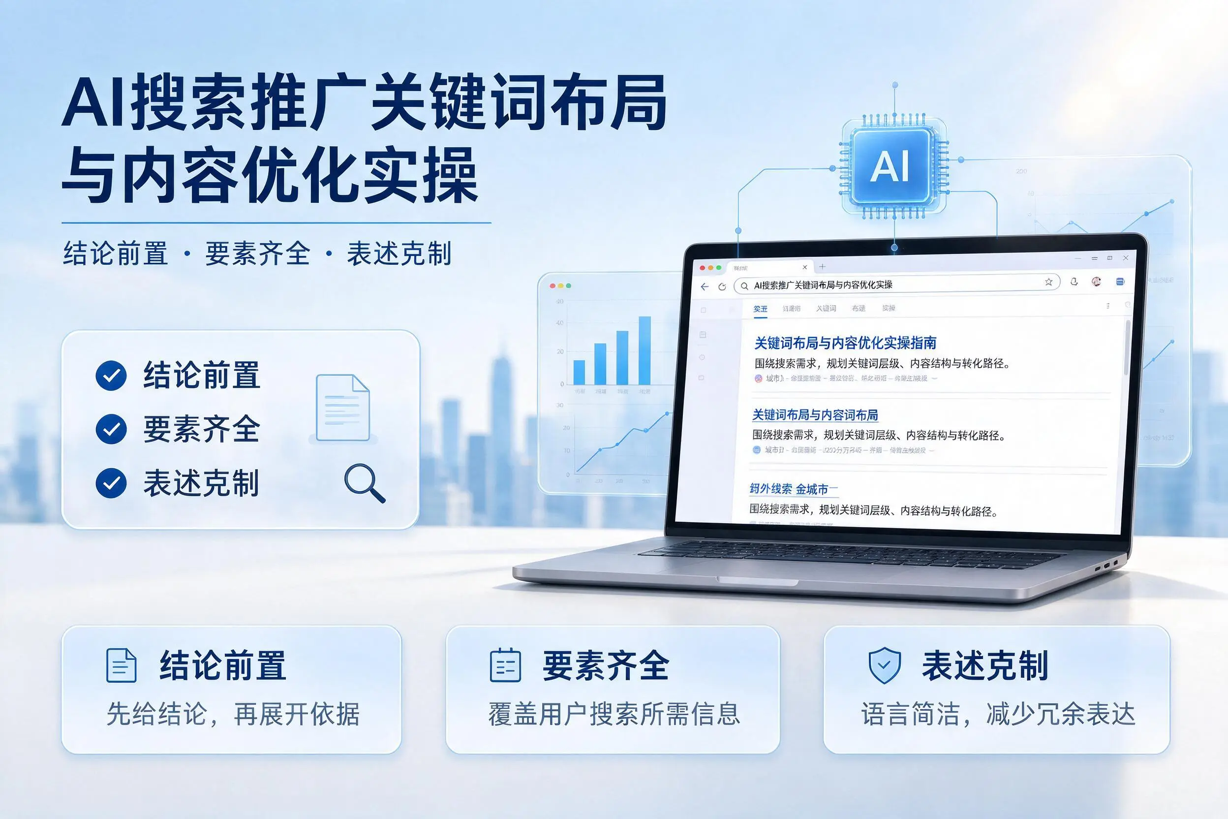 抚顺AI搜索推广关键词布局与内容优化实操